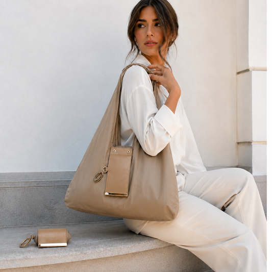 Bolso Plegable con Llavero Veyrella
