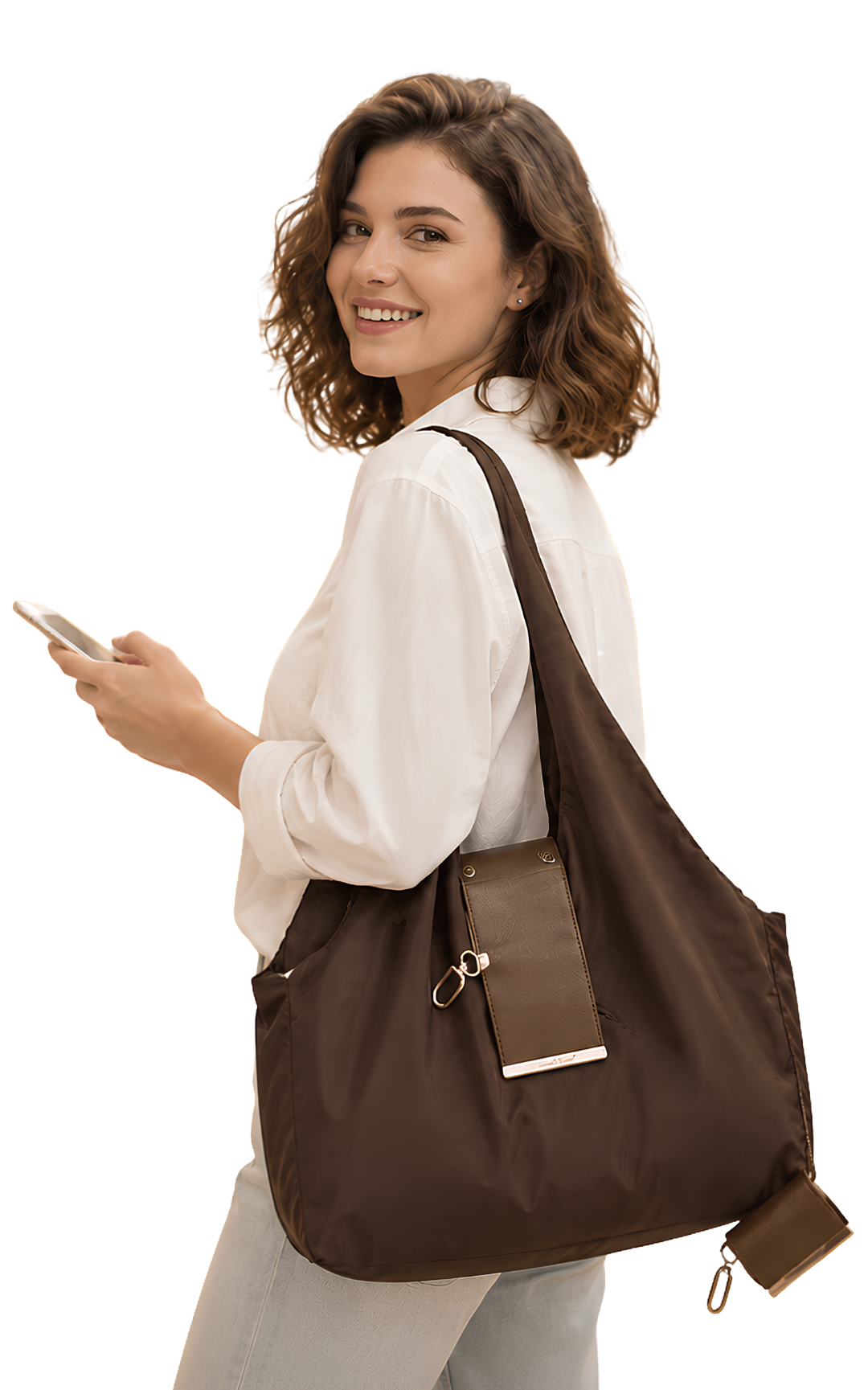 Bolso Plegable con Llavero Veyrella